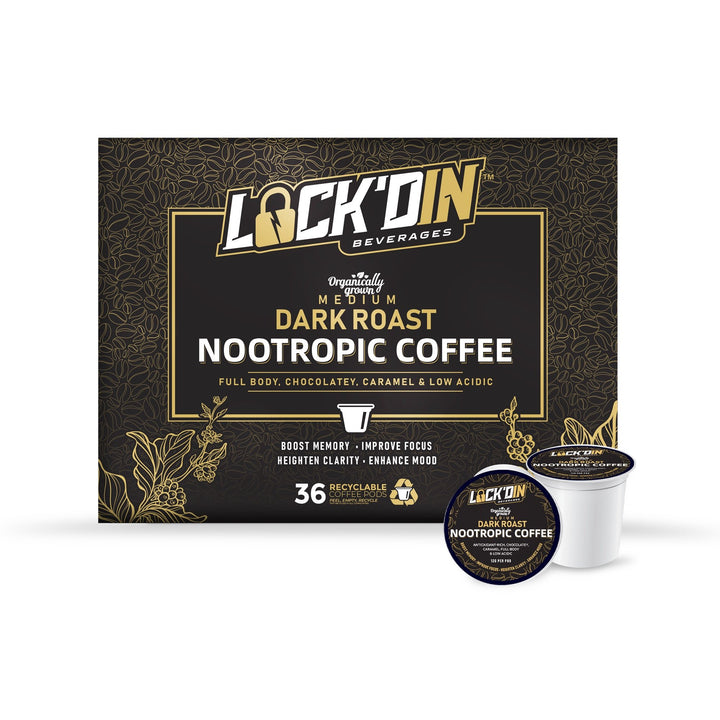 Nootropics - Infused Coffee - LOCK'D IN