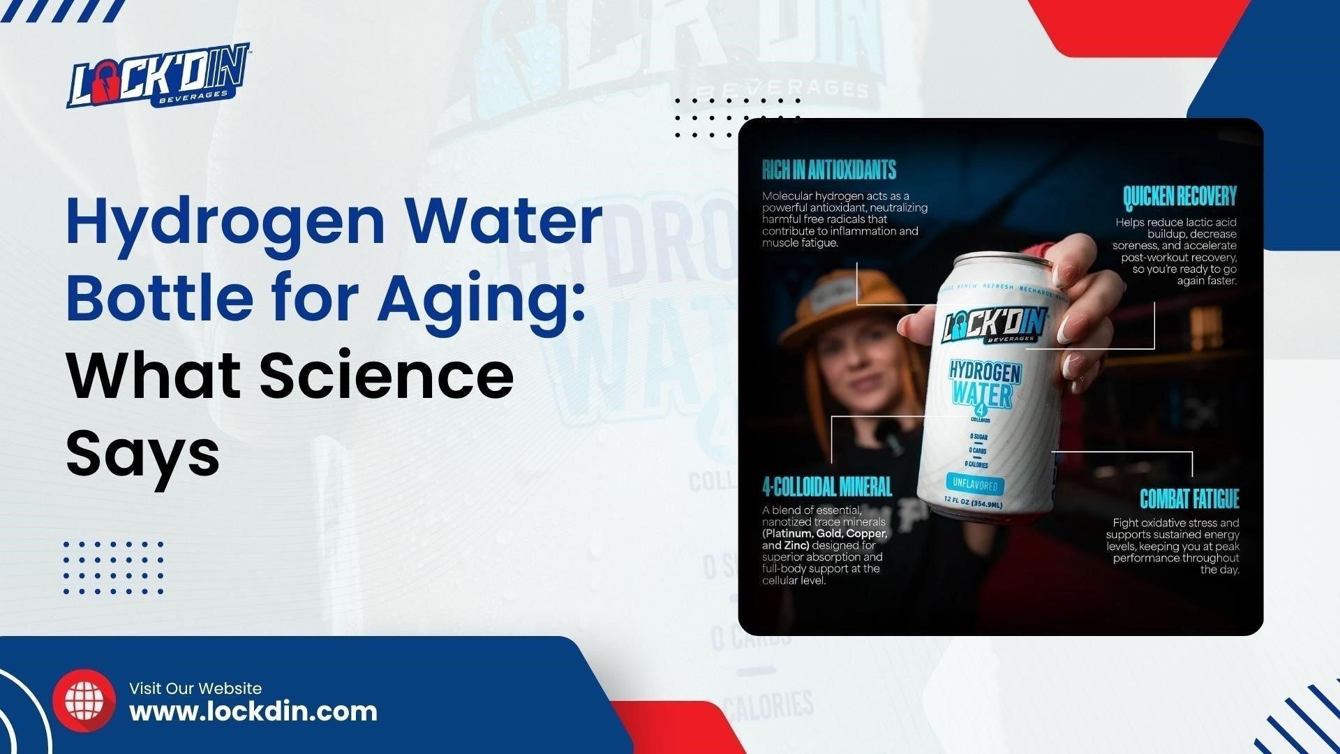 Hydrogen Water Bottle for Aging: What Science Says