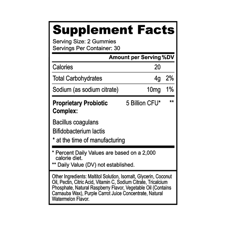 Elevate Health & Wellness - Probiotic Gummies