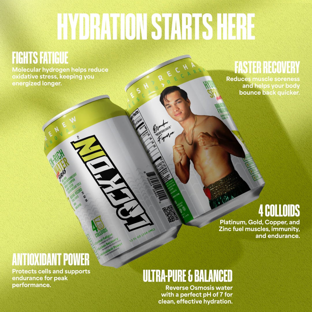 Lemon Lime Hydrogen Water - Brandon Figueroa