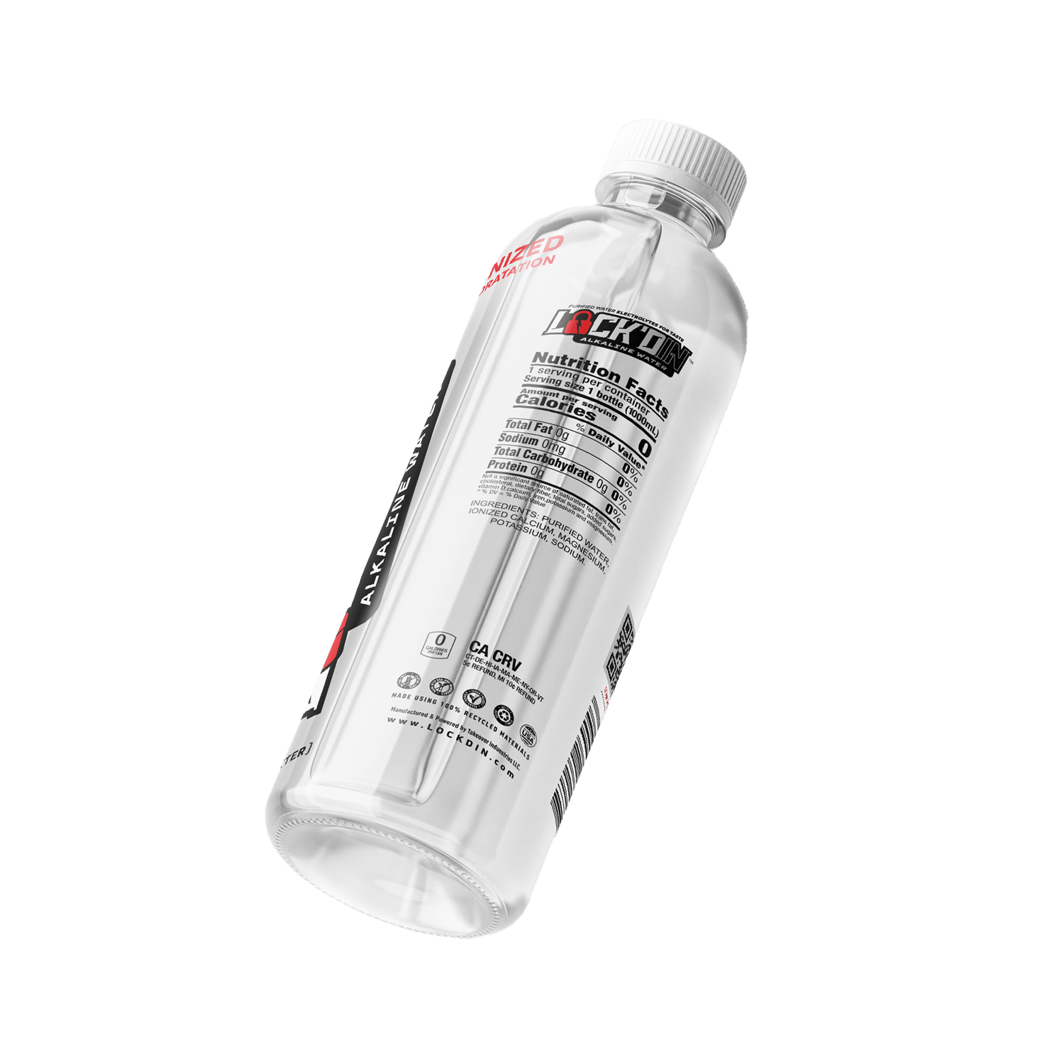 Alkaline Water w/ Electrolytes - LOCK'D IN