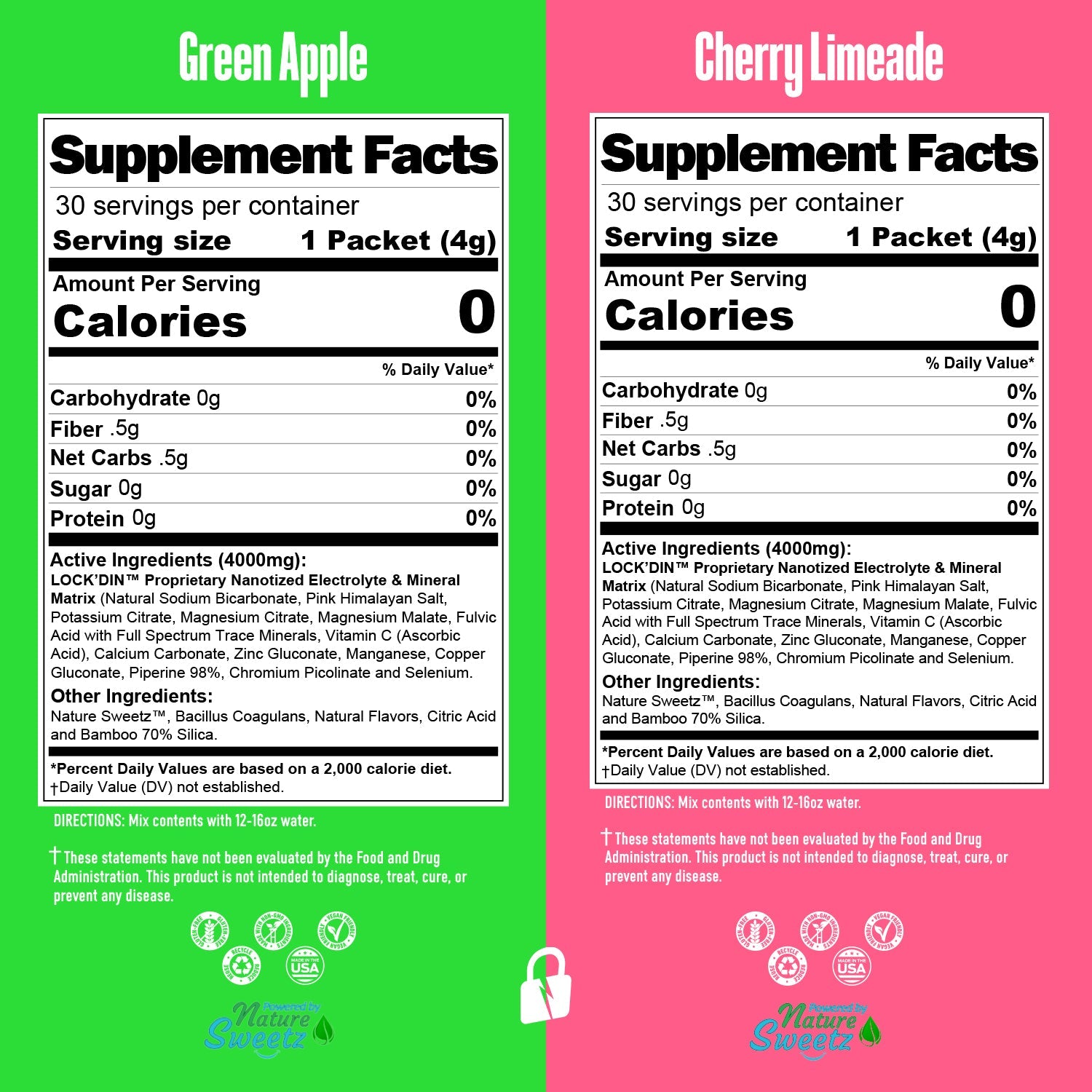 Nanotized Electrolyte 1 oz Sticks - LOCK'D IN