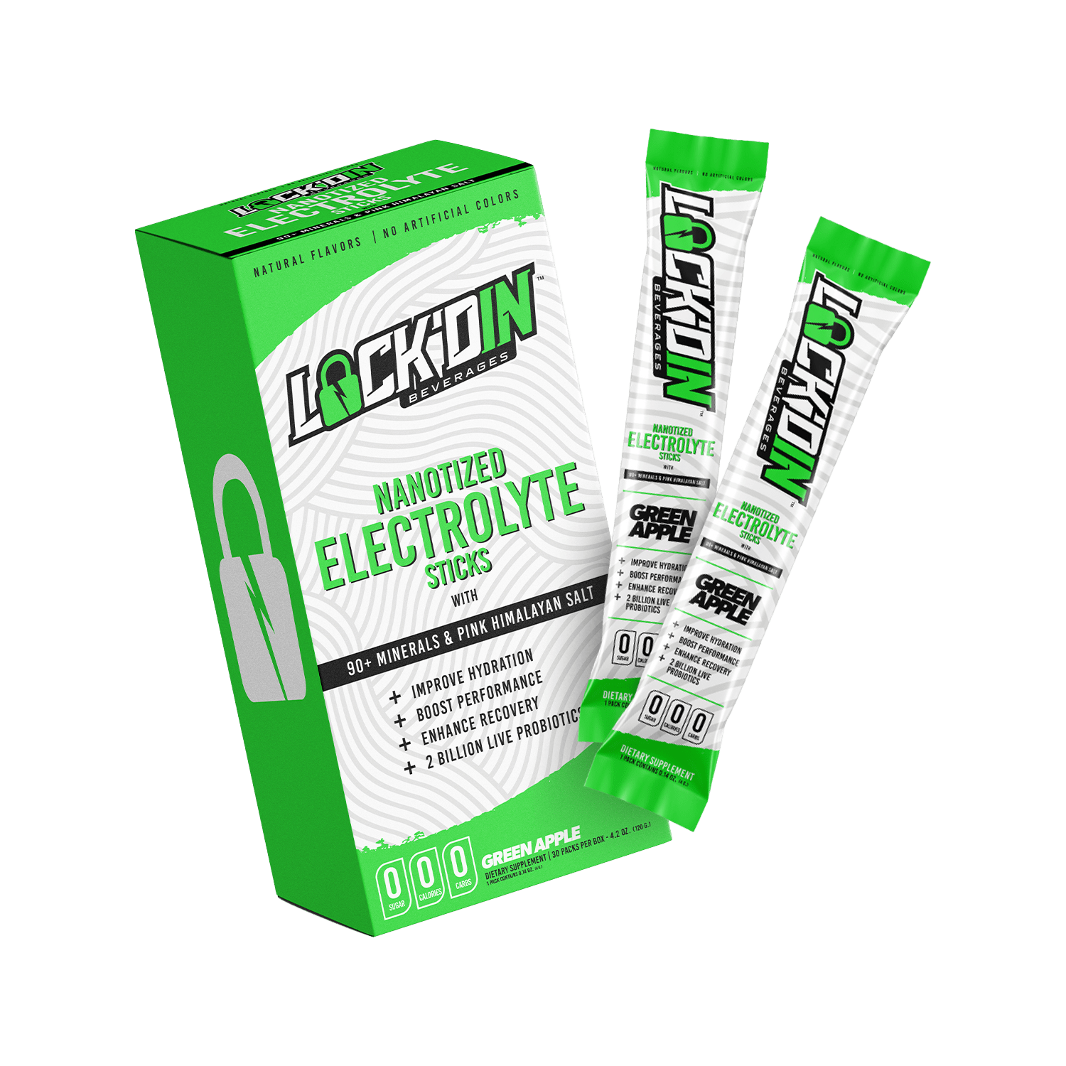 Nanotized Electrolyte 1 oz Sticks - LOCK'D IN