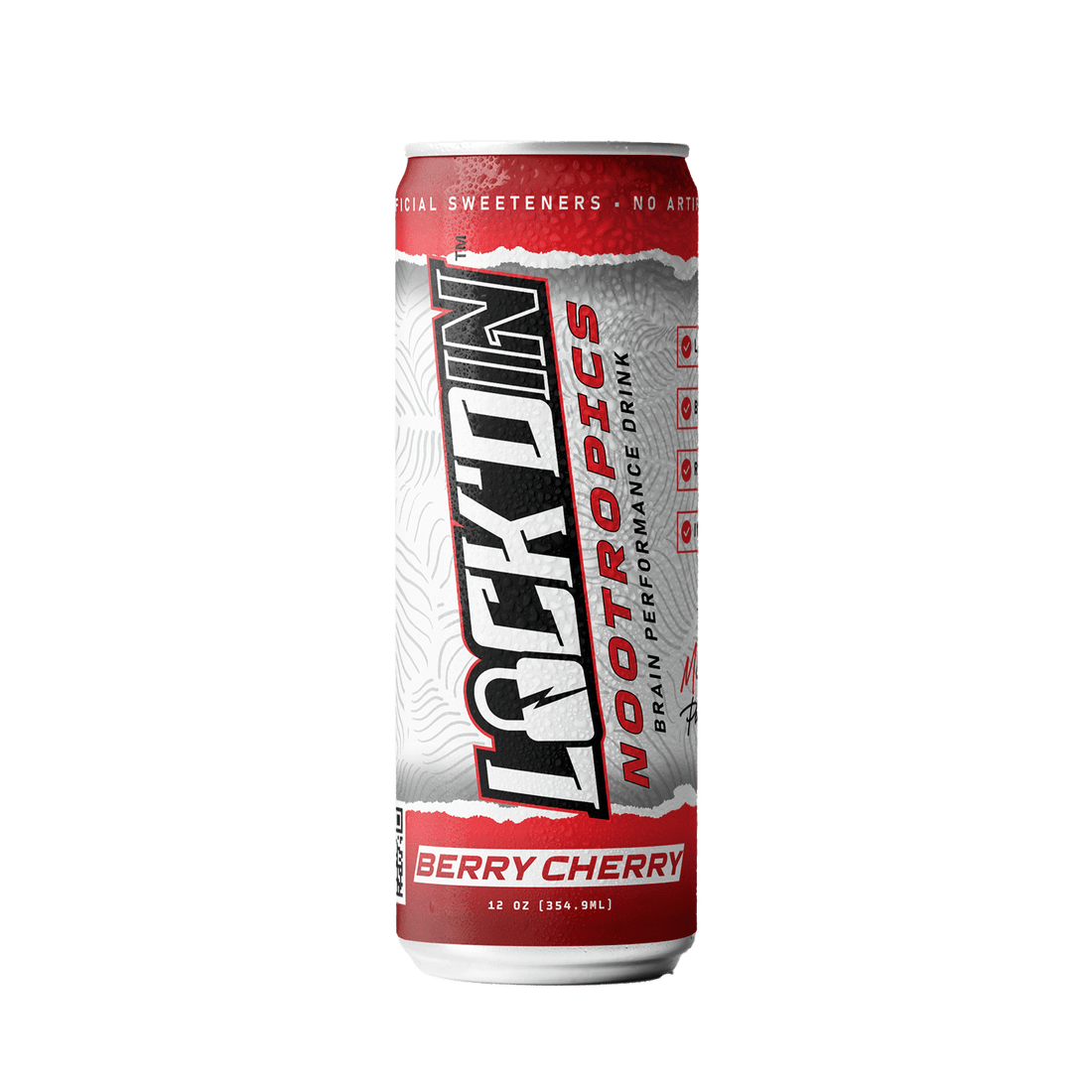 Nootropics Performance Drink Berry Cherry - LOCK'D IN