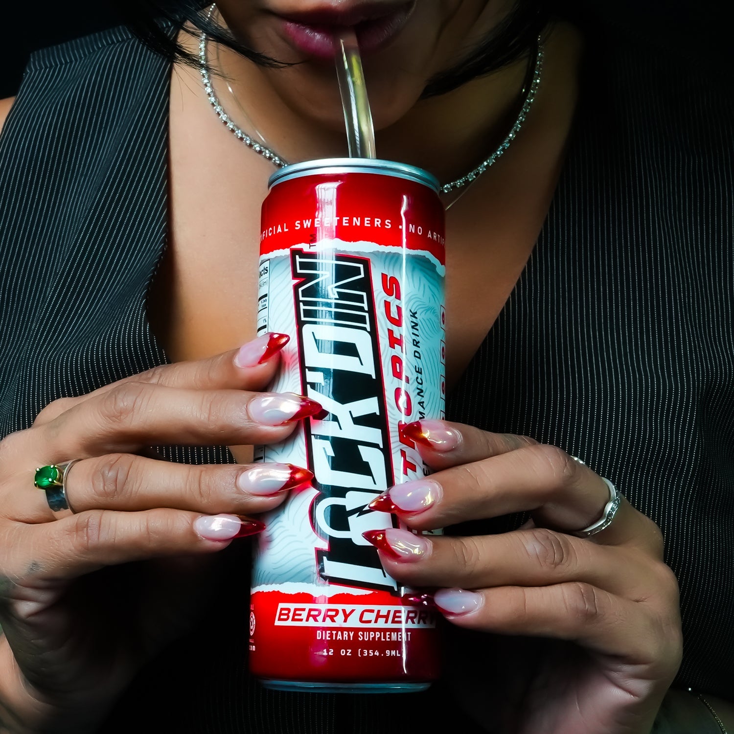 Get Berry Cherry Energy Drink For Clean Mental Lift – LOCK'D IN