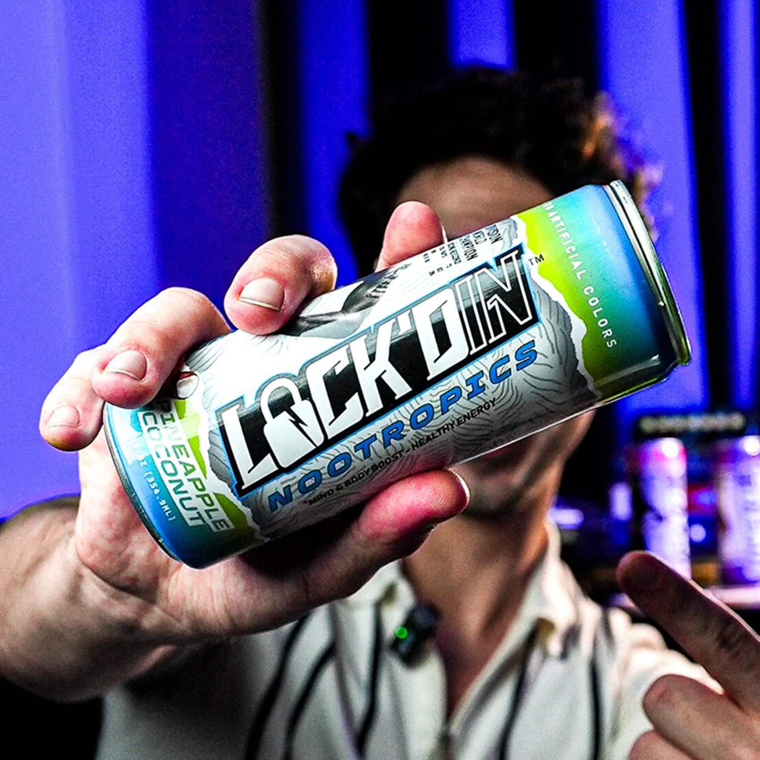 Nootropics Performance Drink Pineapple Coconut - LOCK'D IN