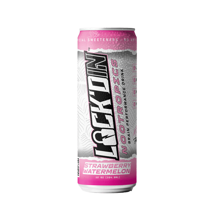 Nootropics Performance Drink Strawberry Watermelon - LOCK'D IN