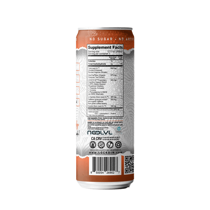 Nootropics Performance Drink Tamarindo - LOCK'D IN