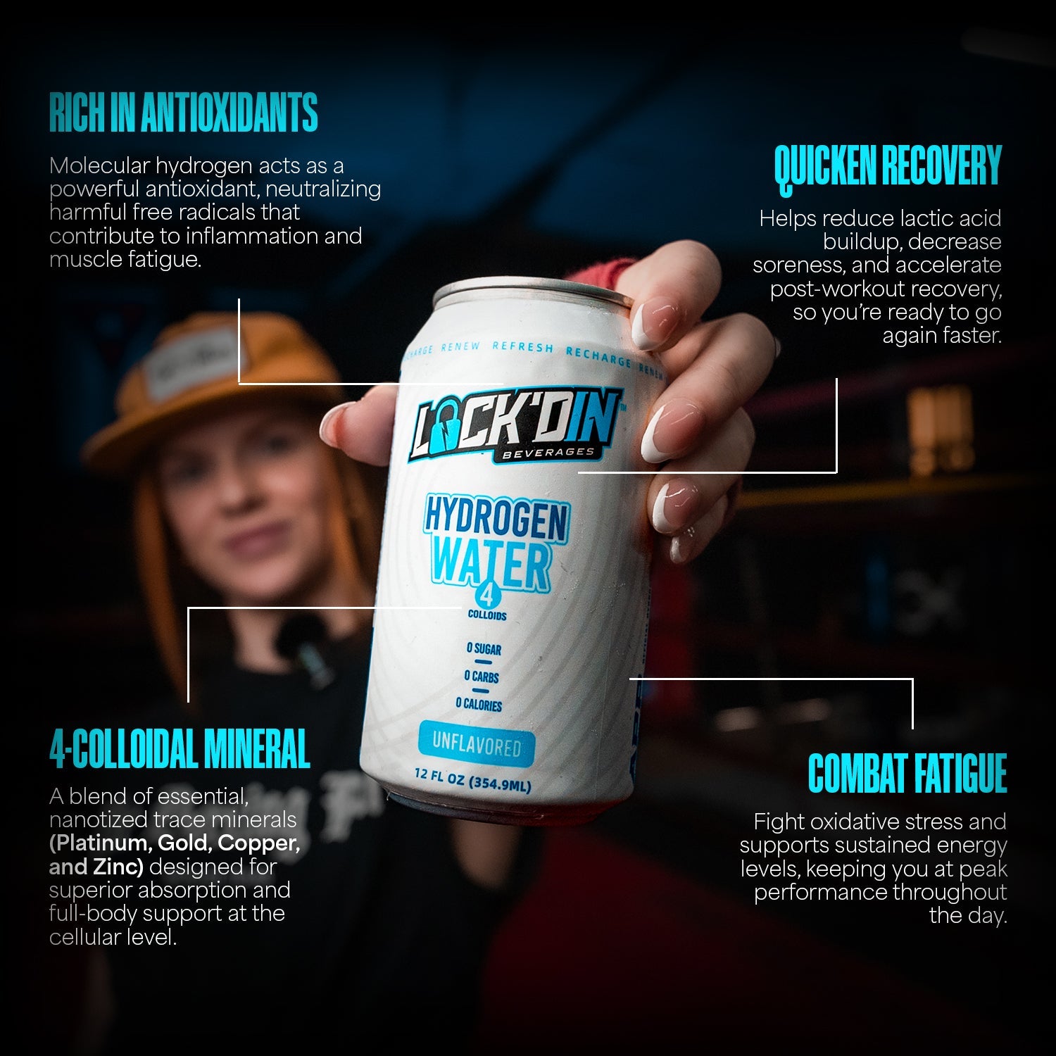 Original Hydrogen Water - LOCK'D IN